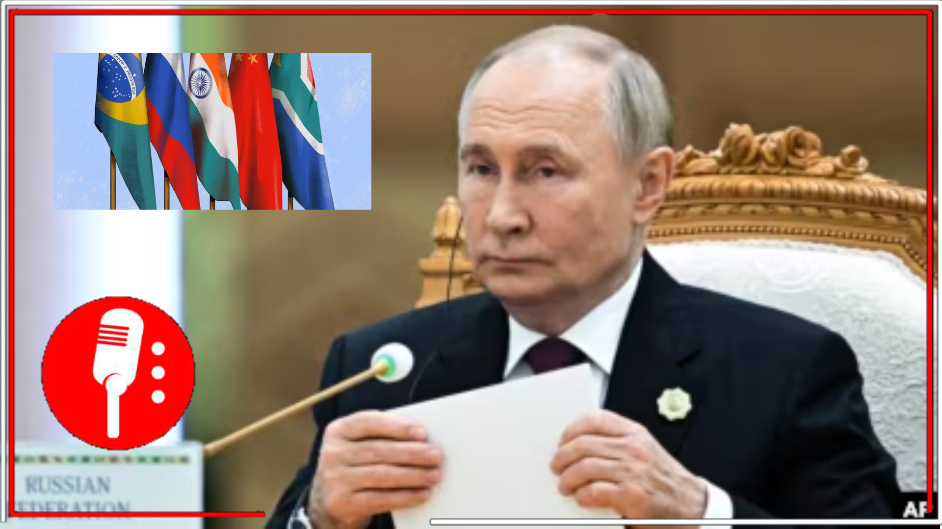 Putin destaca la expansión de los BRICS y propone nueva bolsa de cereales para controlar precios internacionales