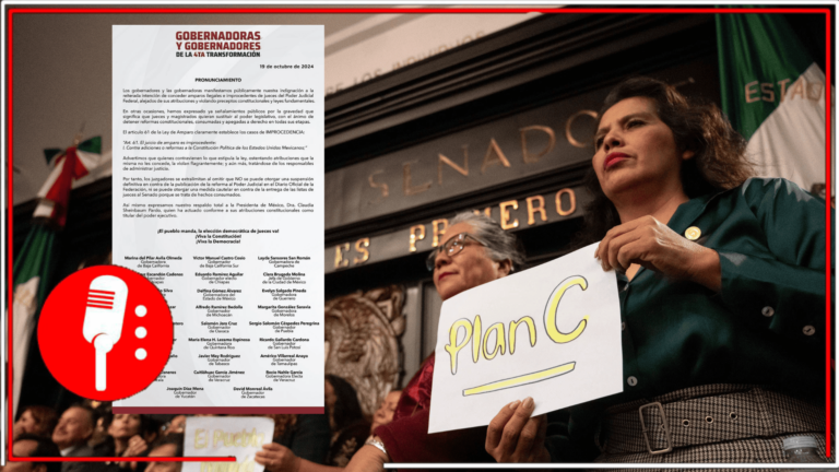 Gobernadores de la 4T apoyan a Sheinbaum y denuncian amparos irregulares en contra de la Reforma Judicial ya promulgada