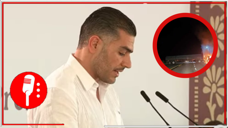 Omar García Harfuch rinde infrome detallado sobre explosiones en Tecpan de Galeana, Guerrero