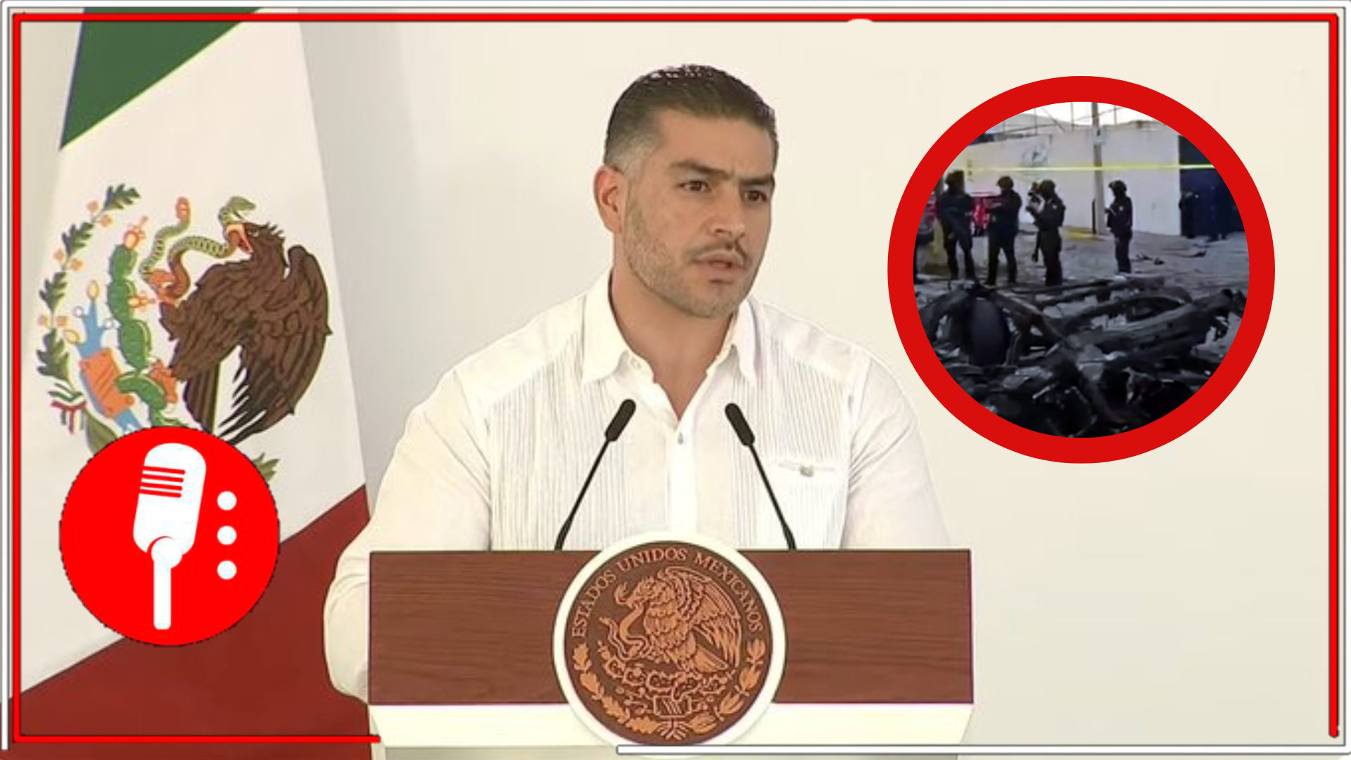 Harfuch aclara sobre explosiones en Guanajuato ante preguntas tendenciosas de la Latinus