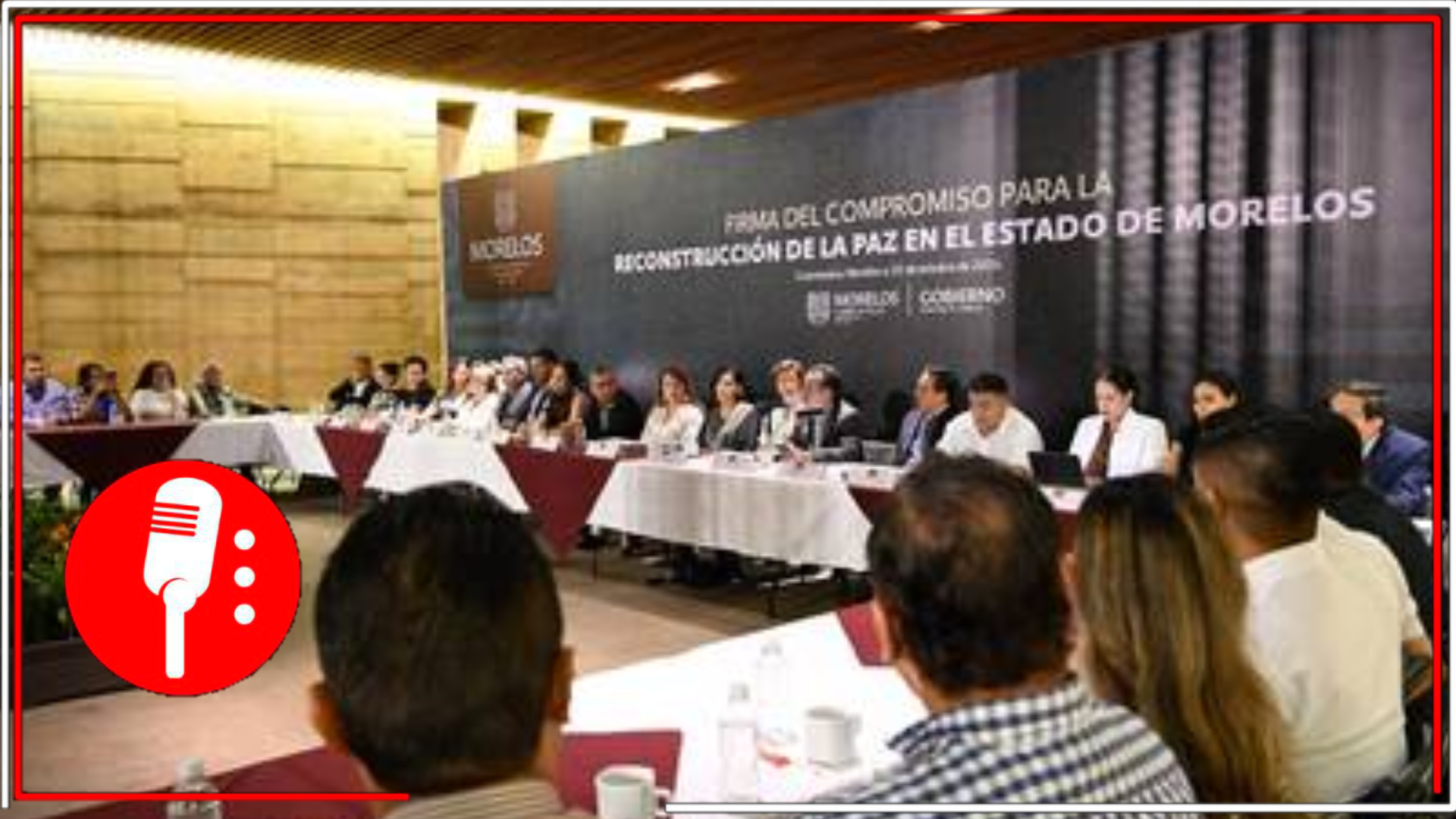 La gobernadora Margarita González Saravia firma Compromiso de Paz en Morelos y propone la Semana Estatal de Construcción de Paz