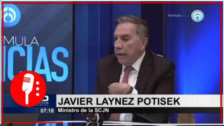 Javier Laynez rechaza reforma de supremacía constitucional y lamenta que ya no podrá interponerse a las decisiones del legislativo