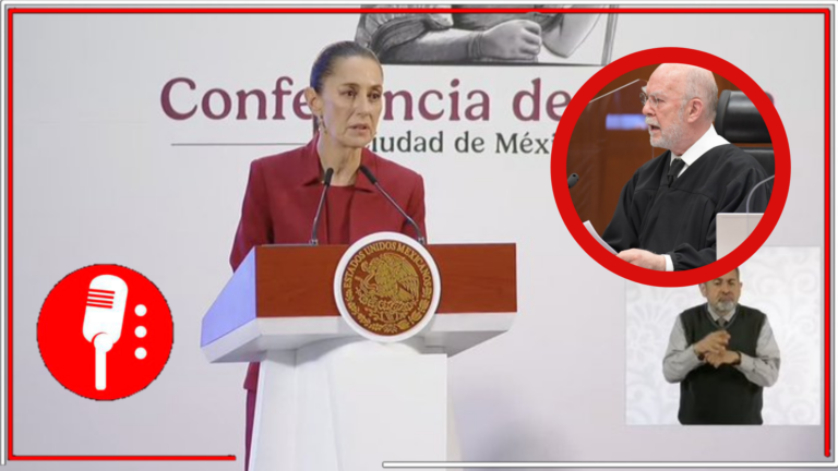 Claudia Sheinbaum cuestiona motivos de renuncia de ministros de la Corte y defiende legalidad en reforma judicial ante oposición