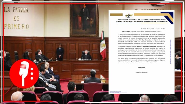 JUFED obtiene otro amparo contra la Reforma Judicial, los critican en redes sociales