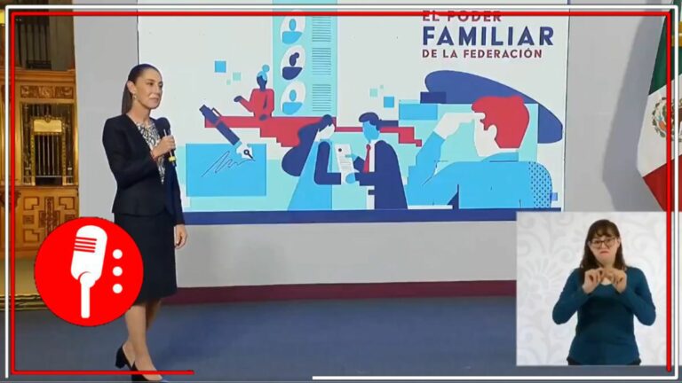 La presidenta Claudia Sheinbaum revela cifras de nepotismo en el PJ a través del estudio &#8220;El Poder Familiar de la Federación&#8221;