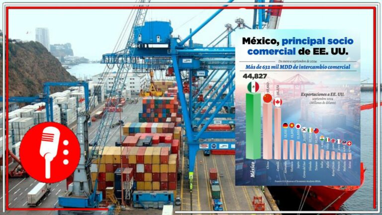 México se convierte en el principal socio comercial de Estados Unidos
