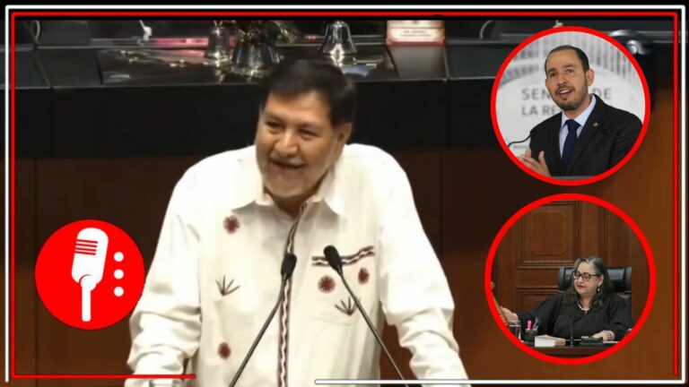 Fernández Noroña criticó las acciones de Norma Piña y Marko Cortés en contra de México