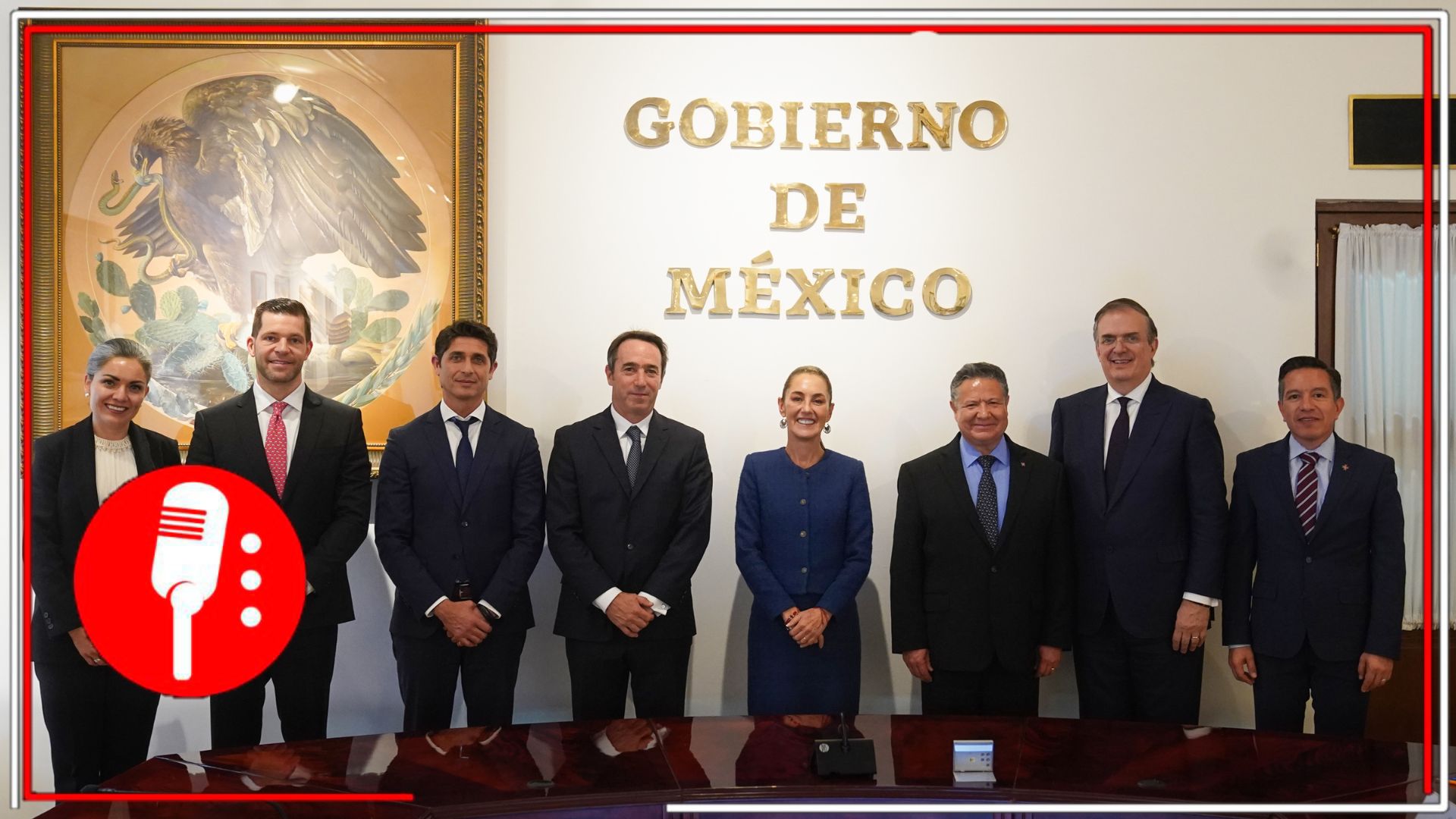 La presidenta Claudia Sheinbaum se reunió con el director ejecutivo de Mercado Libre