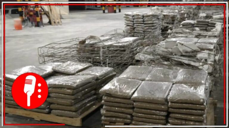 La FGR aseguró 3.2 toneladas de marihuana de la aduana de Veracruz