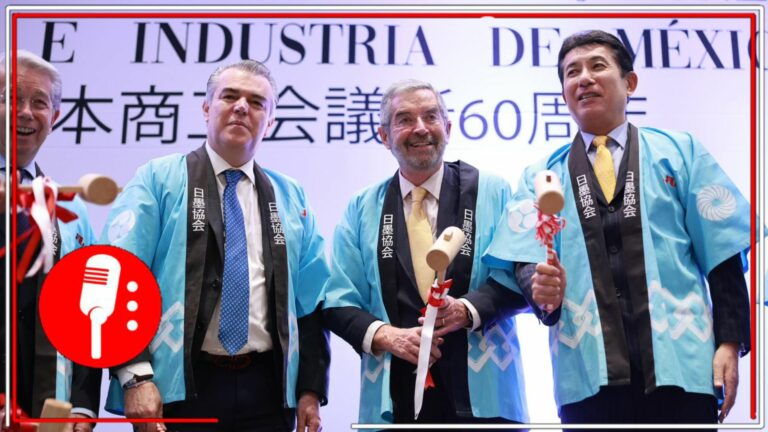 El canciller De la Fuente encabeza la conmemoración del 60 aniversario de la Cámara Japonesa de Comercio e Industria en México