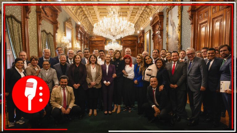 La presidenta Claudia Sheinbaum se reunió con los gobernadores para el fortalecimiento del IMSS-Bienestar
