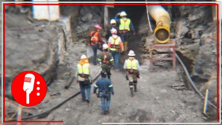 Se registra derrumbe de una mina en Badiraguato, Sinaloa. Protección Civil ya trabaja en la recuperación de los trabajadores atrapados