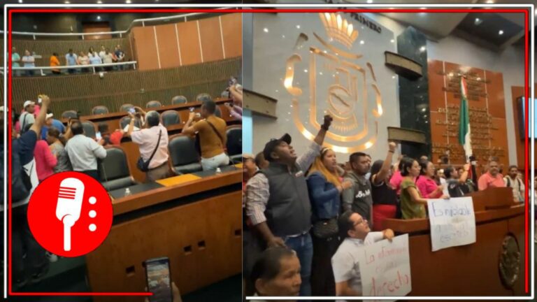 Periodistas protestan en Guerrero contra la Diputada local Citlali Téllez tras recibir amenazas
