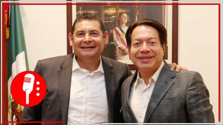 Con la 4T, la educación es un derecho: Mario Delgado y Alejandro Armenta se reúnen para planear la ampliación de la educación superior en Puebla