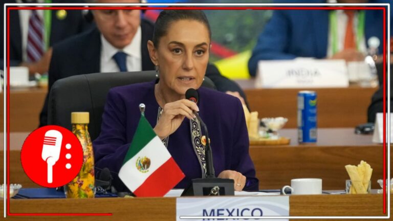 Dejar de sembrar guerras, para sembrar paz y vida: La Presidenta Sheinbaum propone fondo mundial para destinar el 1% del gasto bélico mundial para destinarlo a la reforestación