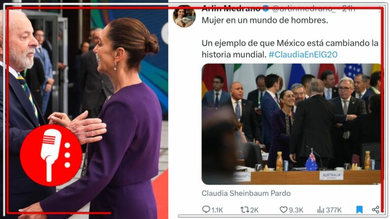 Un ejemplo de que México está cambiando la historia del mundo: La Presidenta se viraliza de manera orgánica en X