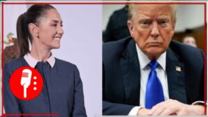 Tal y cómo se lo advirtió Sheinbaum, declaraciones de Trump provocan caída de acciones en EEUU