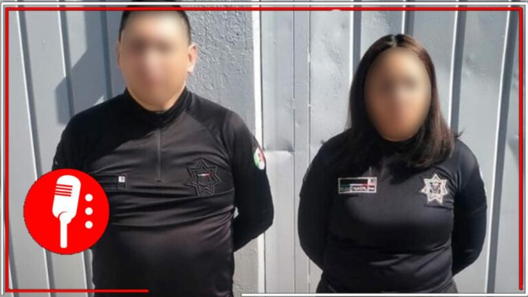 Gracias al Operativo Enjambre, siguen cayendo elementos corruptos en el Estado de México, ahora le tocó a Rafael “N” y Vianey Analleli “N”, de la célula anti extorsión de Ecatepec