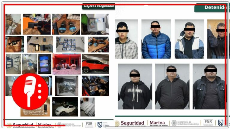 Harfuch no se anda con medias tintas: La SSPyC en coordinación con la Defensa y Marina, desarticulan célula delictiva dedicada al trasiego de droga en la Ciudad de México