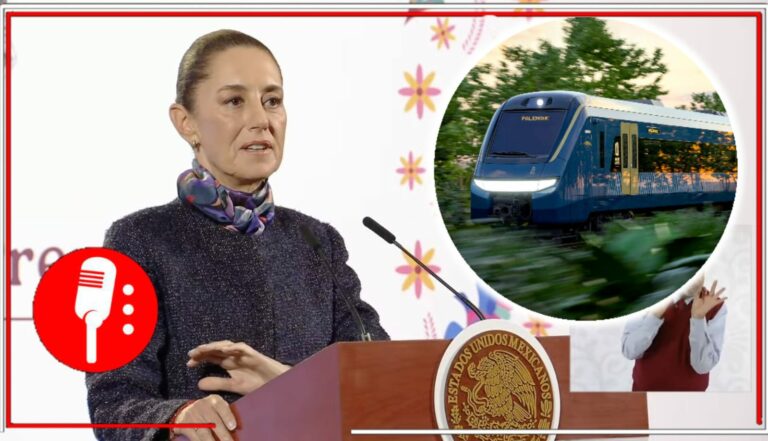 El Tren Maya es un éxito y funciona bien: La Presidenta descarta falsos rumores y explica obras para que el megaproyecto también realice transporte de carga