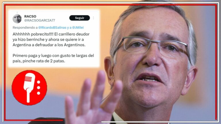 Ahora busca estafar a los argentinos: En redes se mojan de Ricardo Salinas, que en días próximos viajara a la Argentina para reunirse con Milei