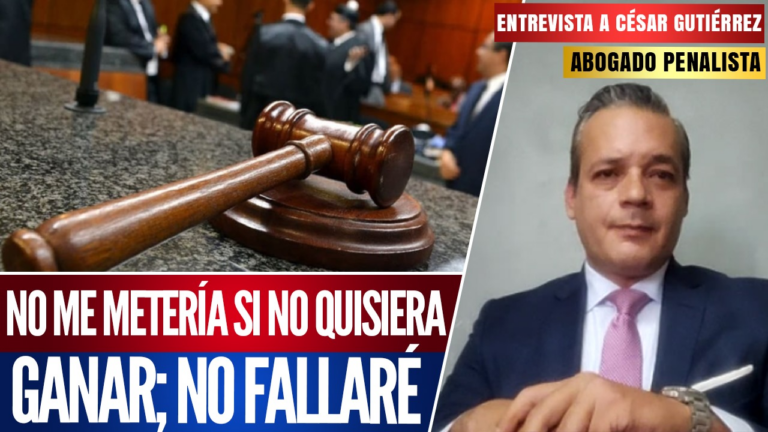 #Entrevista I No me metería si no quisiera ganar; no fallaré: reitera el abogado César Gutiérrez su inscripción a elección judicial