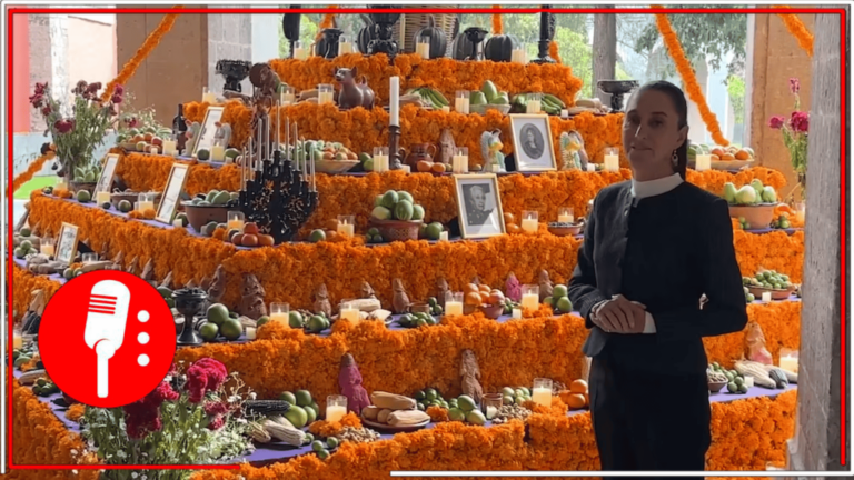 Claudia Sheinbaum dedica ofrenda de Día de Muertos a las heroínas de México en un acto de reconocimiento histórico
