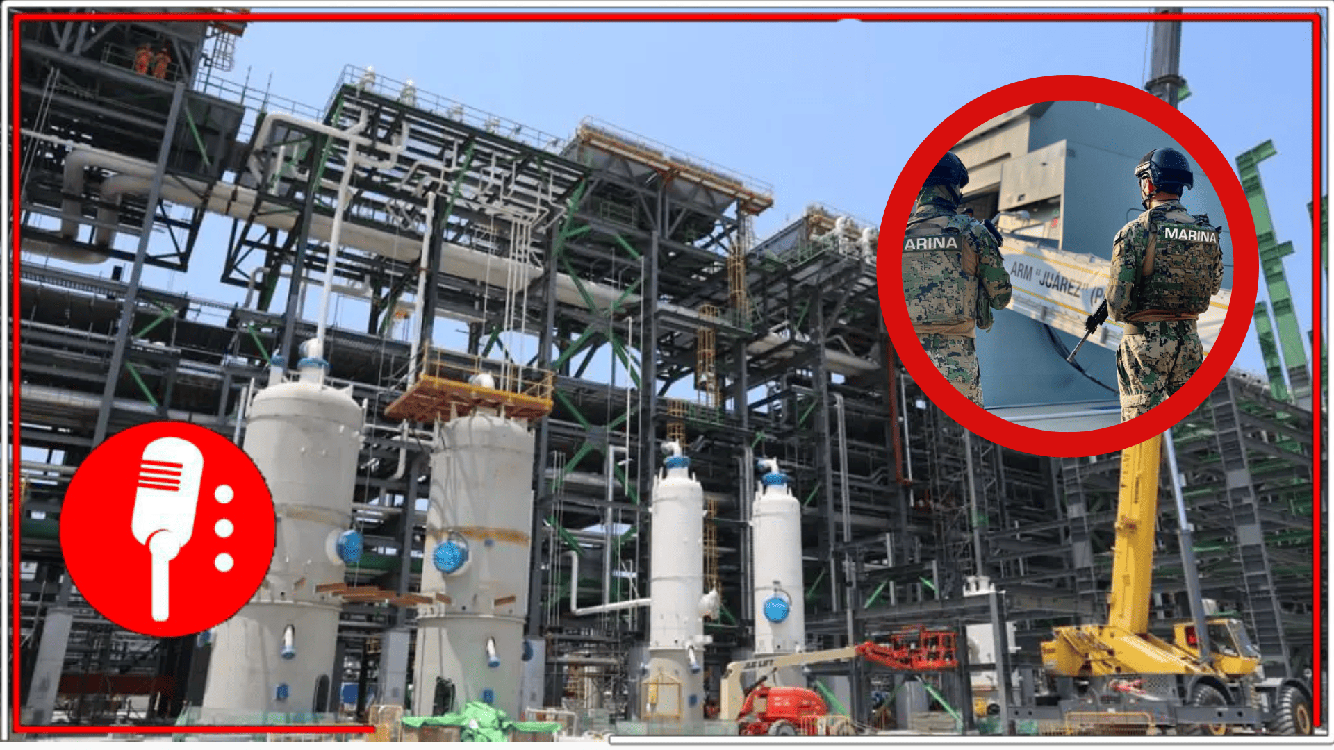 La Marina frustra intento de robo de combustible en la refinería Dos Bocas en Tabasco