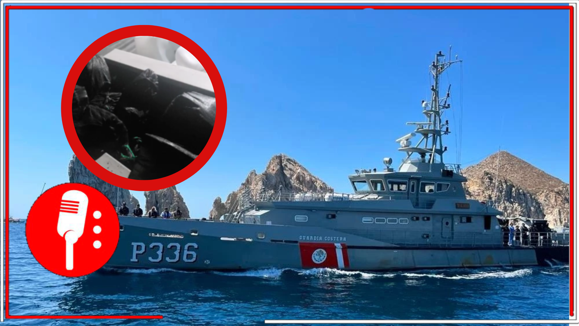 La Marina asegura más de tres toneladas de cocaína y detiene a nueve personas en operativo marítimo cerca de Acapulco