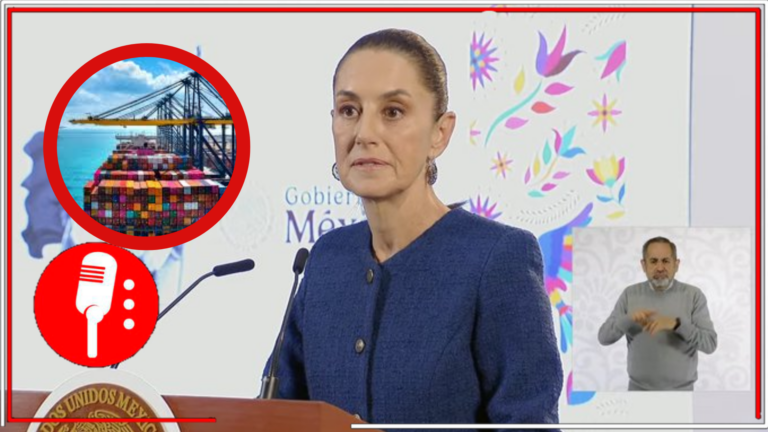 México rompe récord de exportaciones a EE.UU.; Sheinbaum celebra liderazgo como principal socio comercial bajo el T-MEC