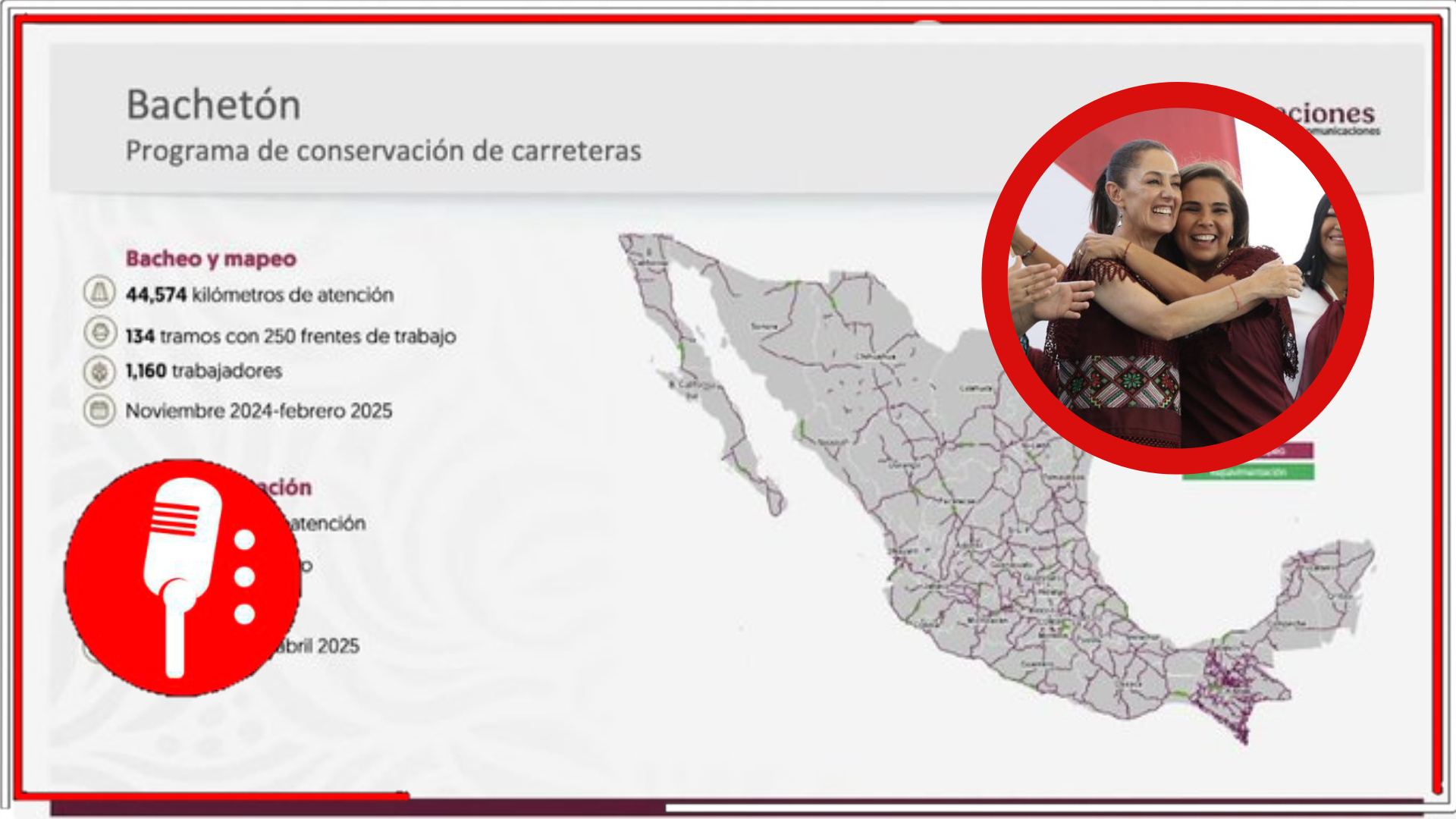 De la mano de Mara Lezama, Sheinbaum impulsa transformación en Quintana Roo con millonaria inversión para rehabilitar carreteras y caminos rurales