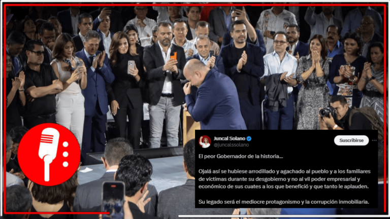 Alfaro cierra su gestión con show y promesas incumplidas, dejando a Jalisco en una situación de ingobernabilidad