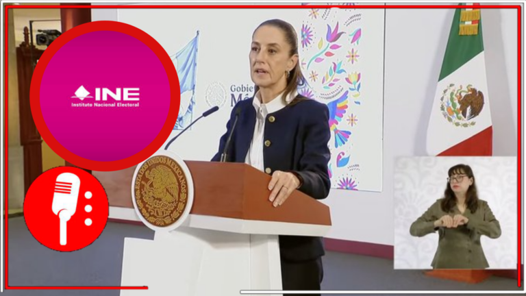 Sheinbaum cuestiona incremento en el presupuesto del INE para 2025 y pide transparencia en el uso de recursos