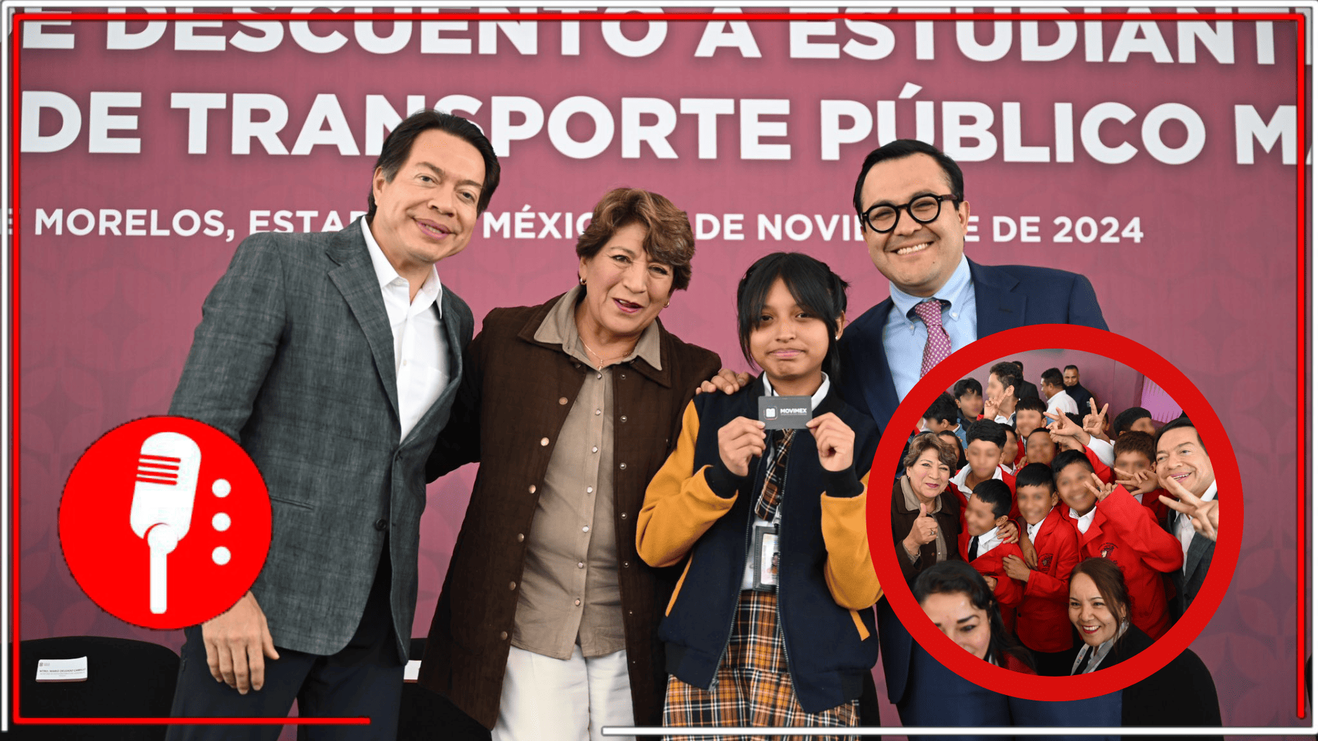 Gobierno implementa descuentos en transporte y becas para impulsar la educación en el Estado de México