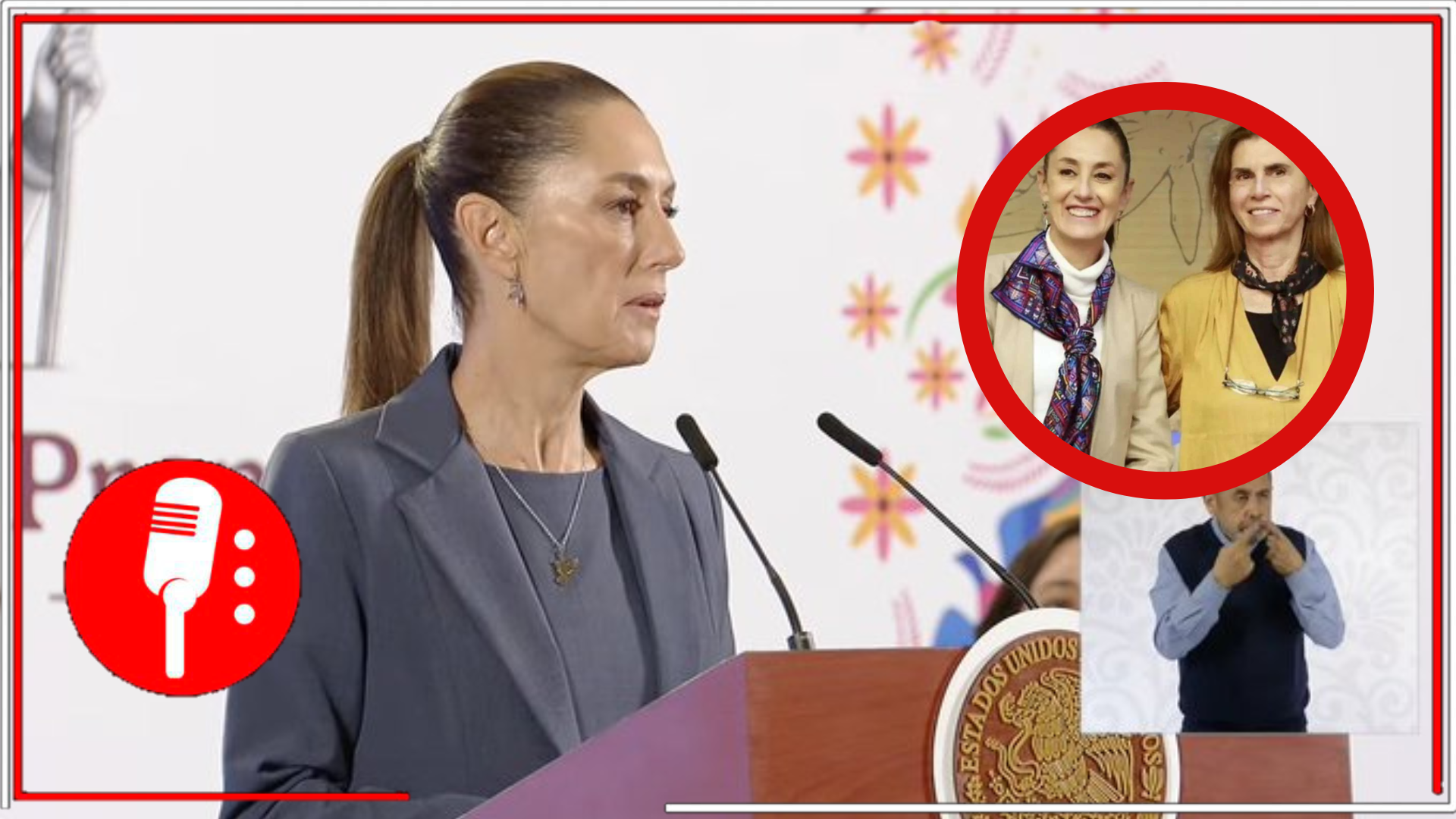 Claudia Sheinbaum responde al espionaje que sufrió su madre en el movimiento estudiantil de 1968 y honra su lucha