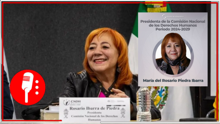 Con 87 votos a favor, Senado reelige a Rosario Piedra Ibarra como presidenta de la CNDH