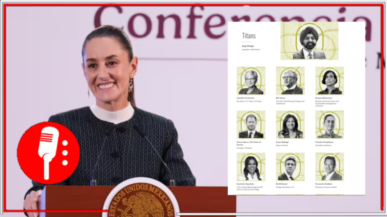 Claudia Sheinbaum es reconocida en la lista TIME100 Climate 2024 por su liderazgo en políticas ambientales