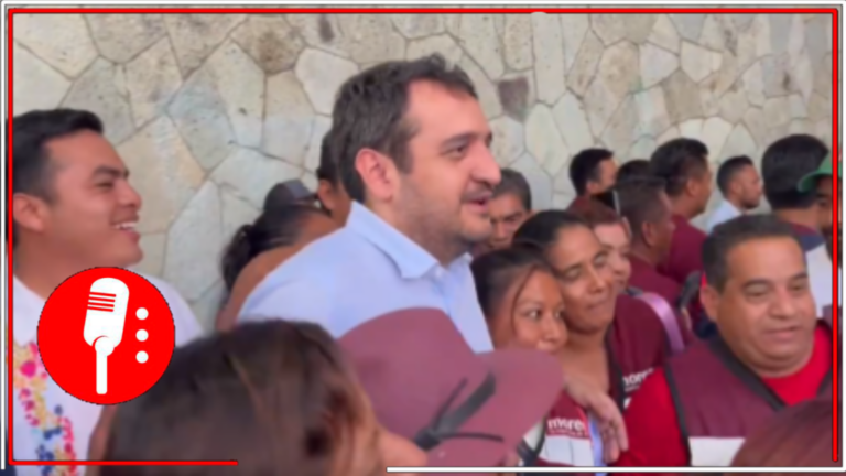 Andrés Manuel López Beltrán acompaña asamblea de Morena en Oaxaca, con fuerte respaldo de la militancia