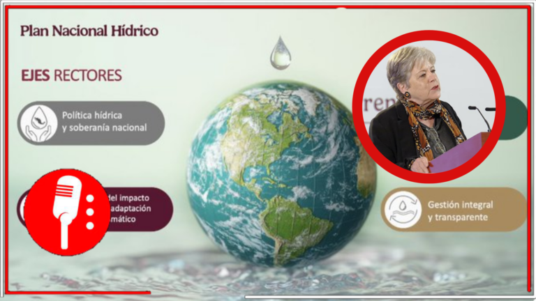 Alicia Bárcena presenta Plan Nacional Hídrico, un cambio histórico para la gestión sustentable del agua en México