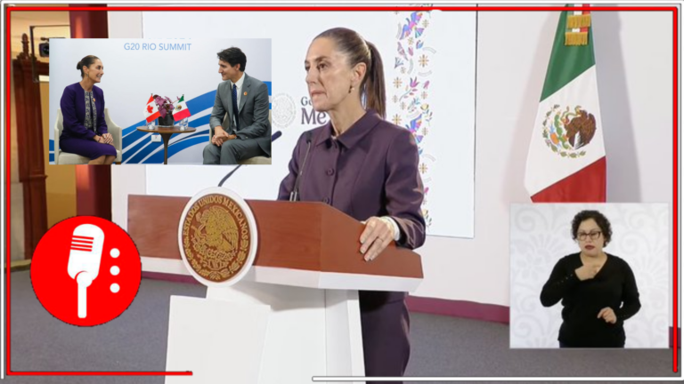 Claudia Sheinbaum confirma respaldo de Justin Trudeau al T-MEC y apuesta por fortalecer relaciones comerciales en América del Norte