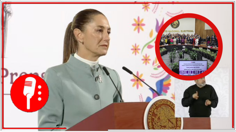 Sheinbaum celebra inscripción histórica de 18 mil aspirantes en proceso de elección del Poder Judicial