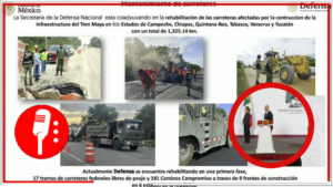 Jesús Esteva Medina presenta avances de la reahbilitación de carreteras e informa el progreso del programa Bachetón