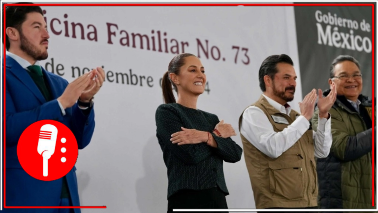 Claudia Sheinbaum y Samuel García anuncian impulso a proyectos clave durante inauguración de Unidad Médica Familiar en San Nicolás de los Garza