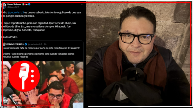 Hans Salazar responde a las calumnias de Ferriz Hijar y de paso le da una cátedra de ética periodística