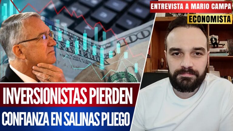 #Entrevista I Inversionistas pierden confianza en Salinas Pliego: explica el economista Mario Campa