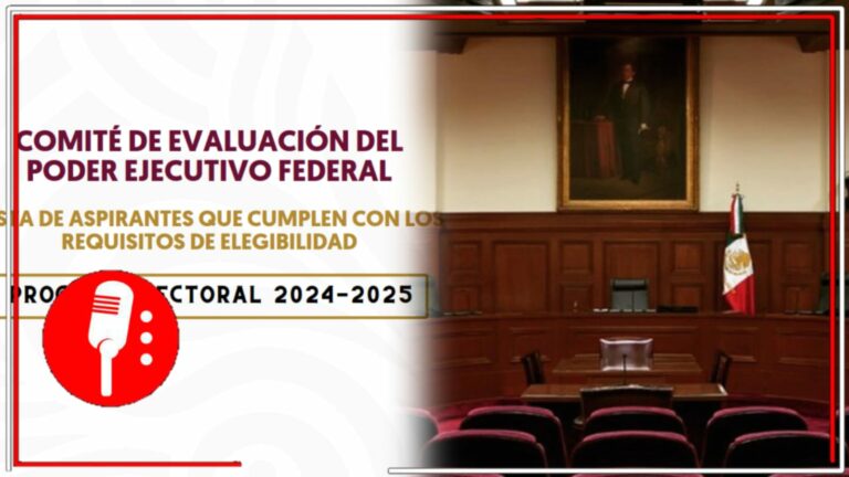 Publican listado de aspirantes que cumplen con los requisitos para participar en la Elección Judicial 2025