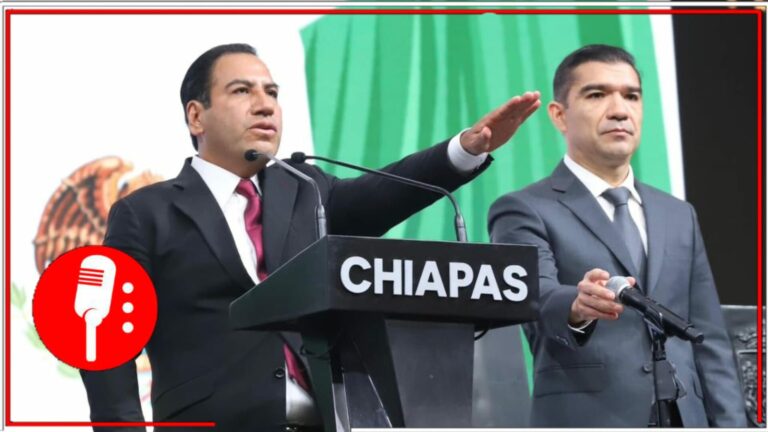 Eduardo Ramírez Aguilar rinde protesta como gobernador del Estado de Chiapas; se compromete con la construcción del Segundo Piso de la 4T