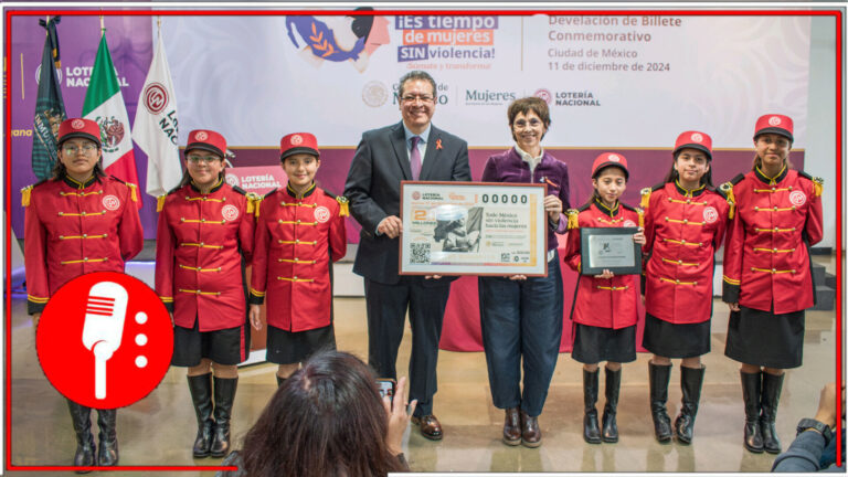 Secretaría de las Mujeres lanza &#8220;cachitos&#8221; de lotería conmemorativos para difundir la campaña permanente contra la violencia de género
