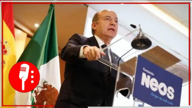 Felipe Calderón y Ciro Gómez Leyva se arrodillan ante el Rey de España: &#8220;No hay de qué disculparse&#8221;, dicen los vendepatrias