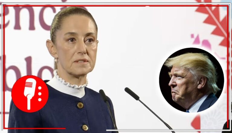 &#8220;No va a ocurrir, va a haber buena relación con el presidente Trump&#8221;: La Presidenta descarta una &#8220;invasión&#8221; de EE.UU. a México